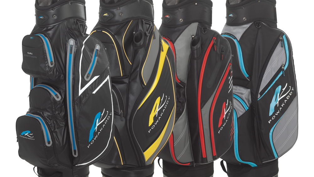 PowaKaddy launches 2018 cart bag range